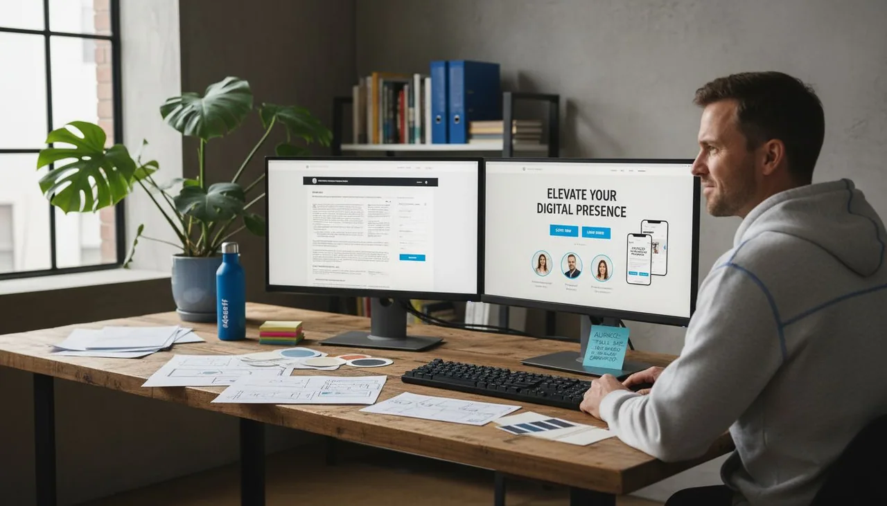 landing page design