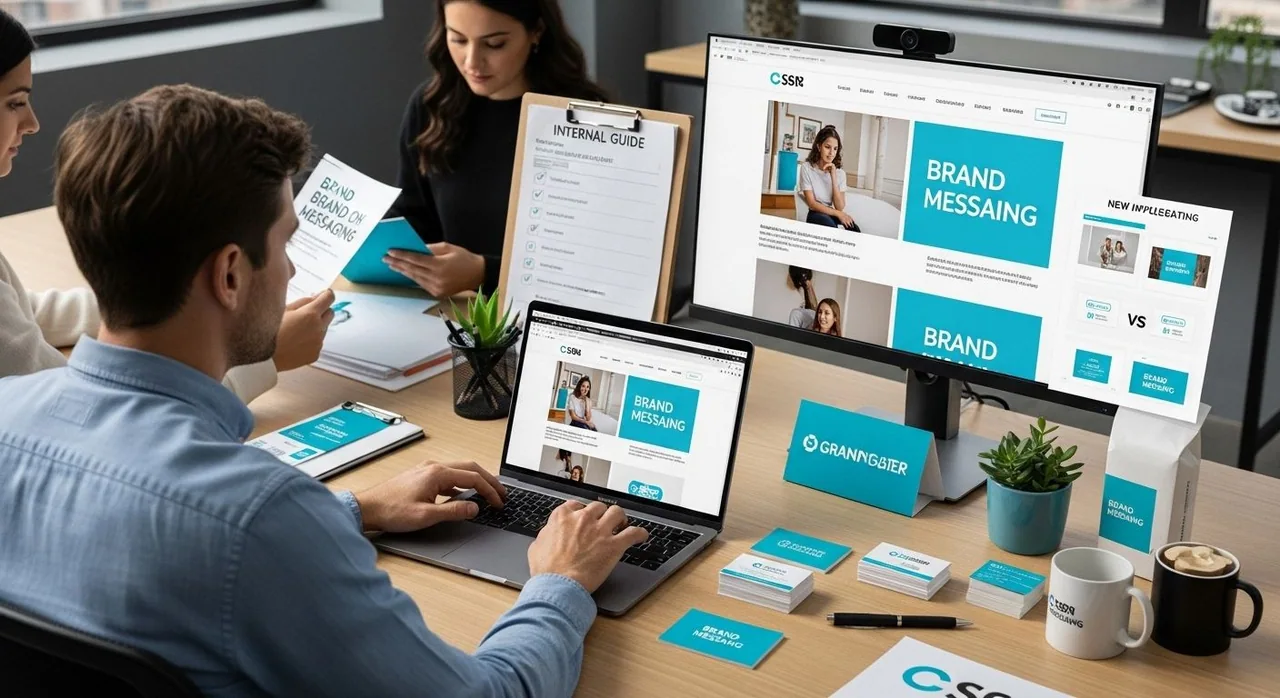 brand identity implementation