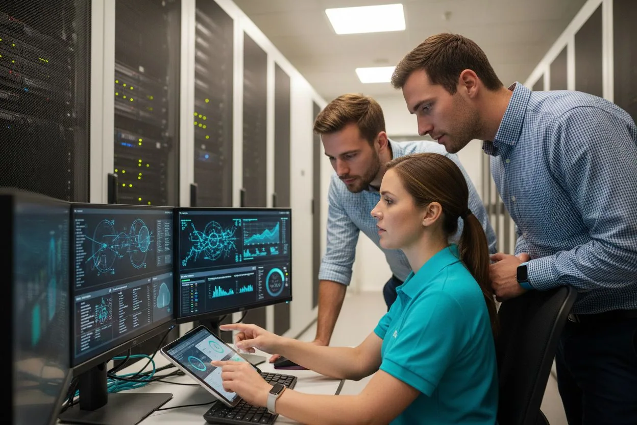 business cloud server teamwork