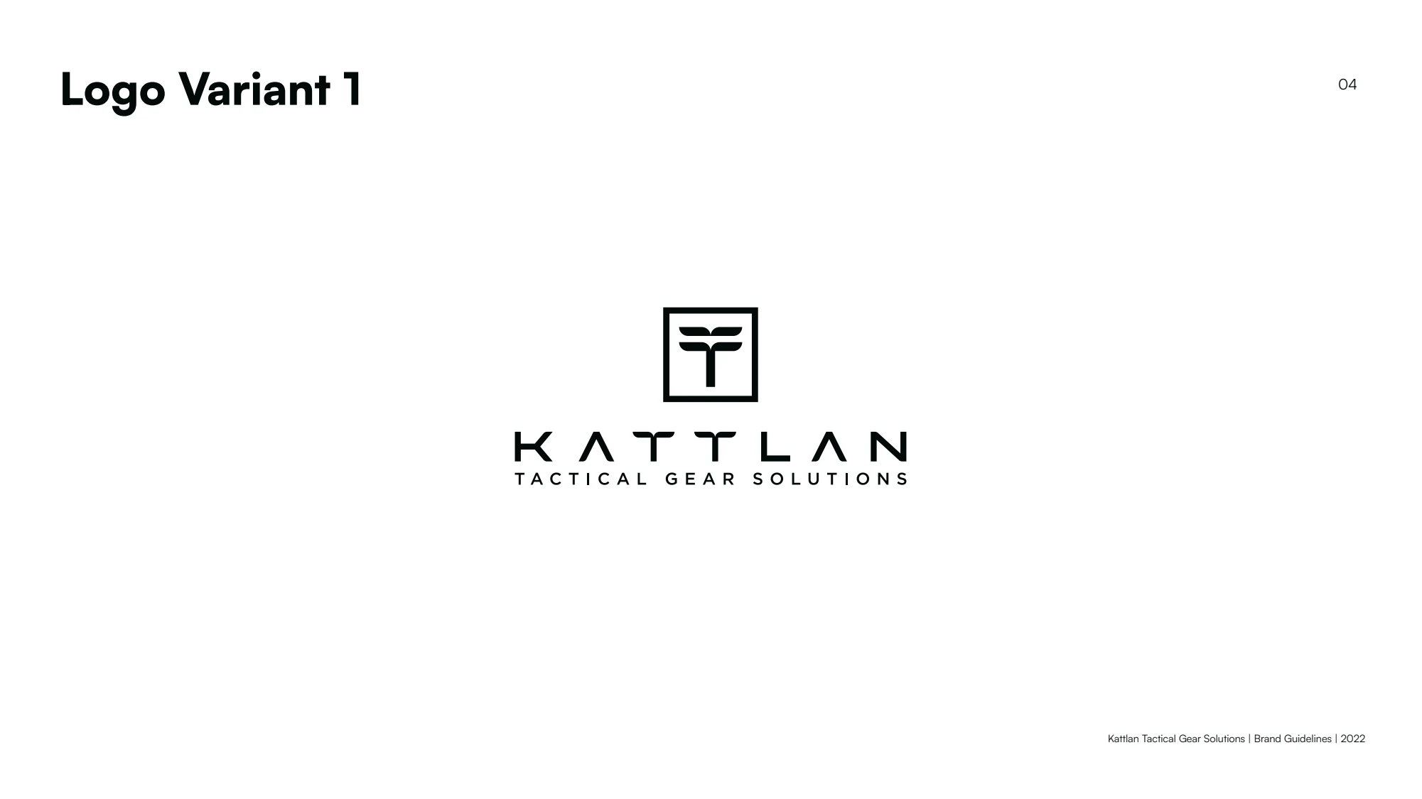 Kattlan identity from the original 2022 brand guidelines
