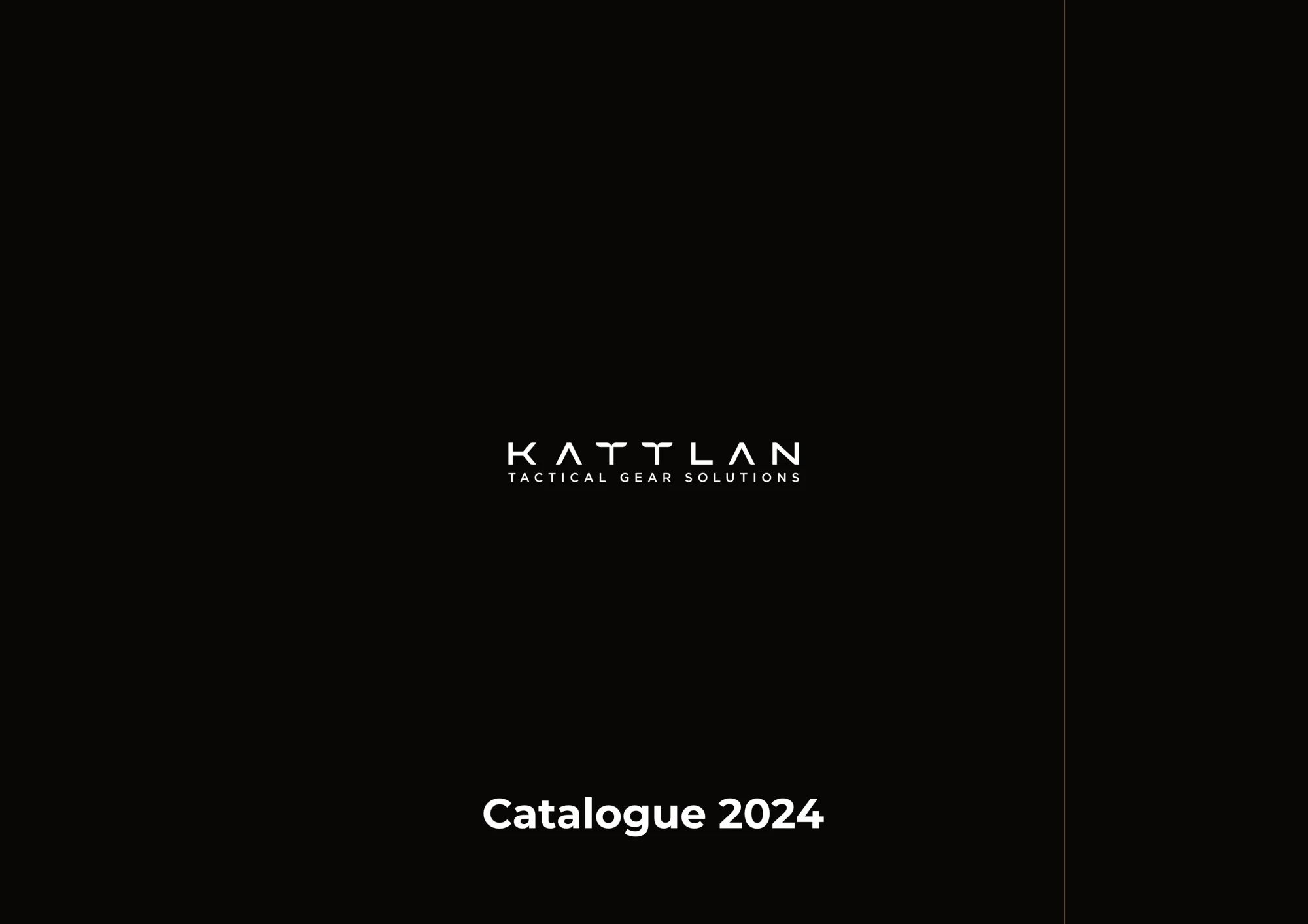 Cover of the Kattlan 2024 catalogue